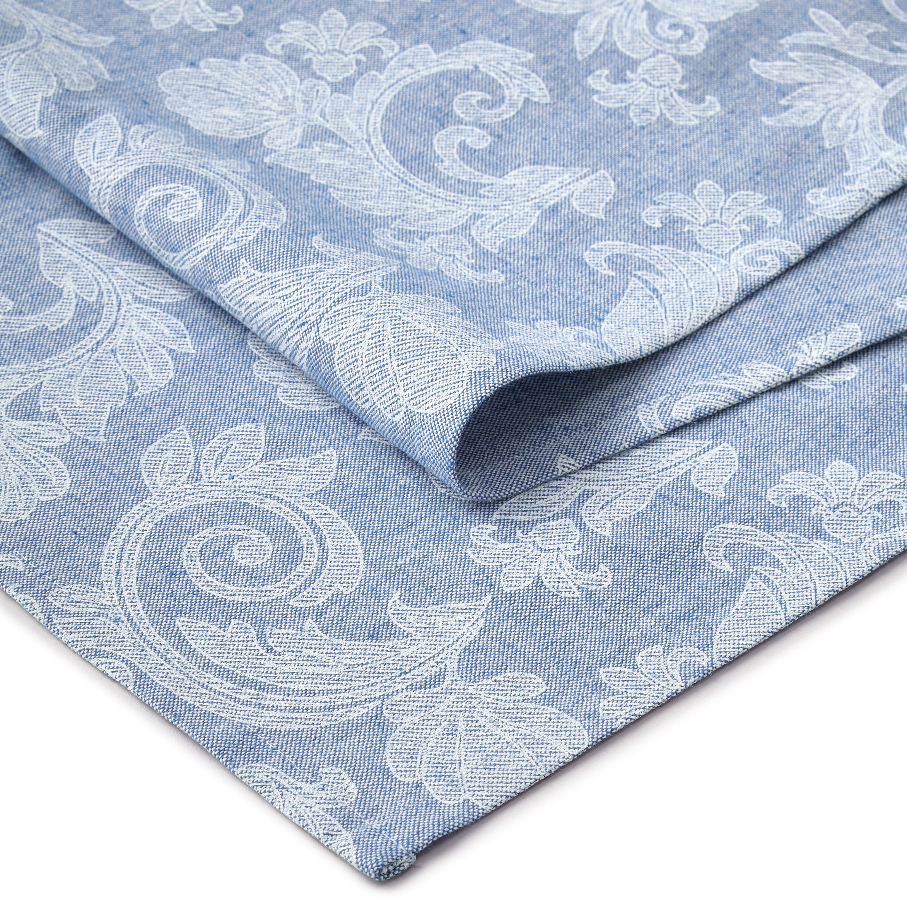 Cotton Blue Table Runner (Pack of 1)