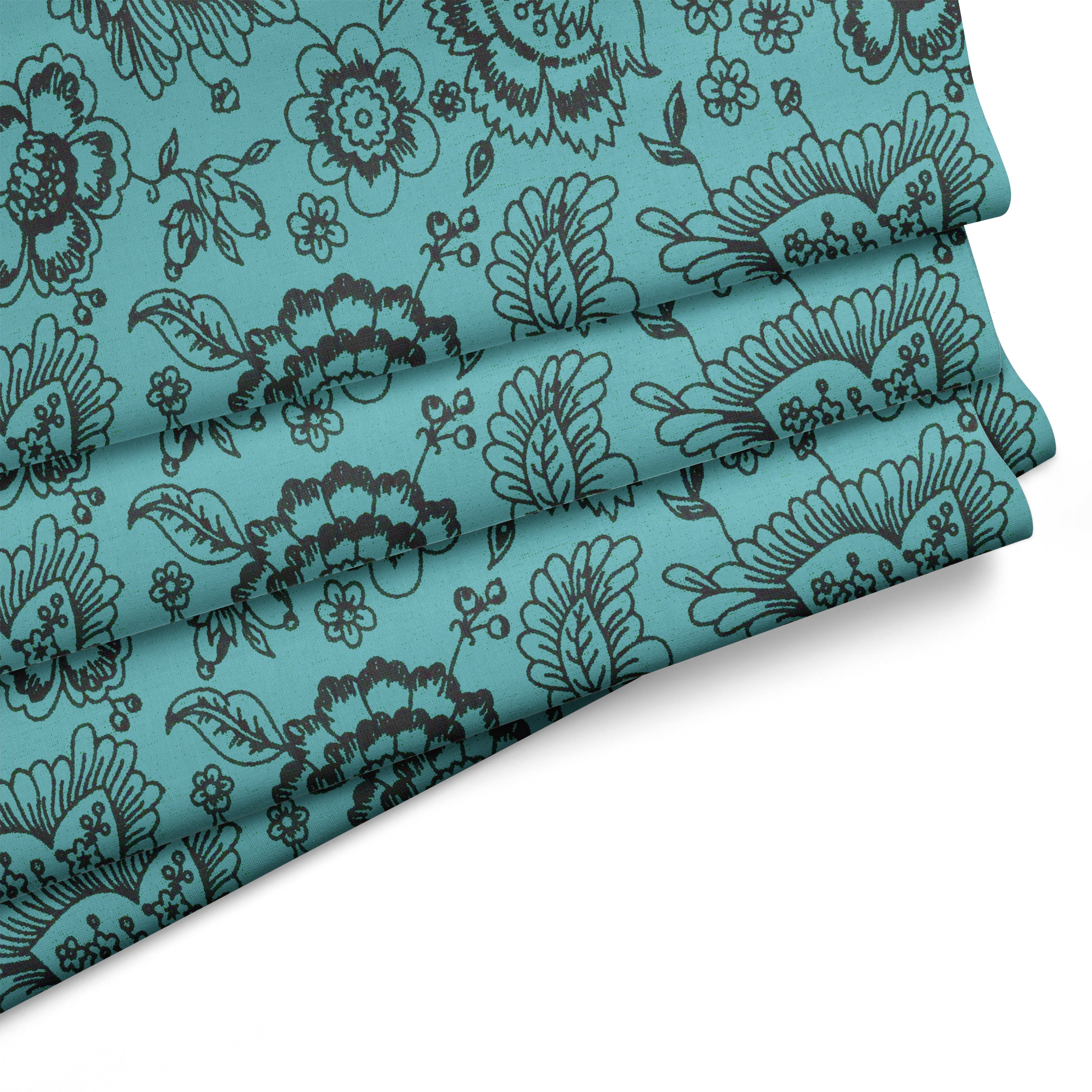 Printed Fabric by meter| Wide - 59" (150 Cms) - Decorative Soft & Smooth, 100% Cotton Cloth For Curtains, Cushions, Dress Material, Upholstery, Bedcover