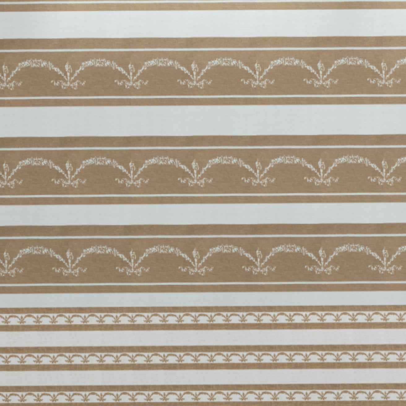 Cotton Brown Bunting Table Cloth (Pack of 1)
