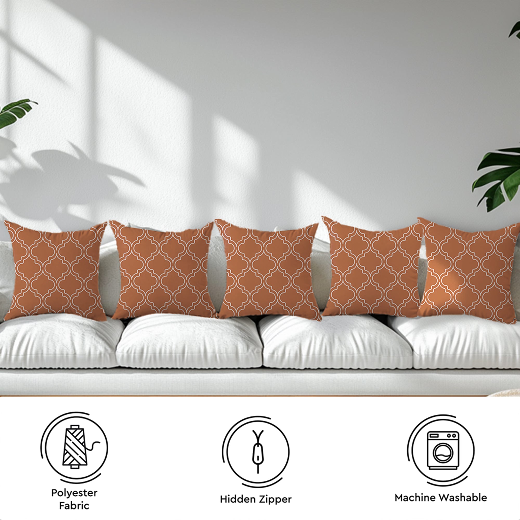 Micro Copper Cushion Cover