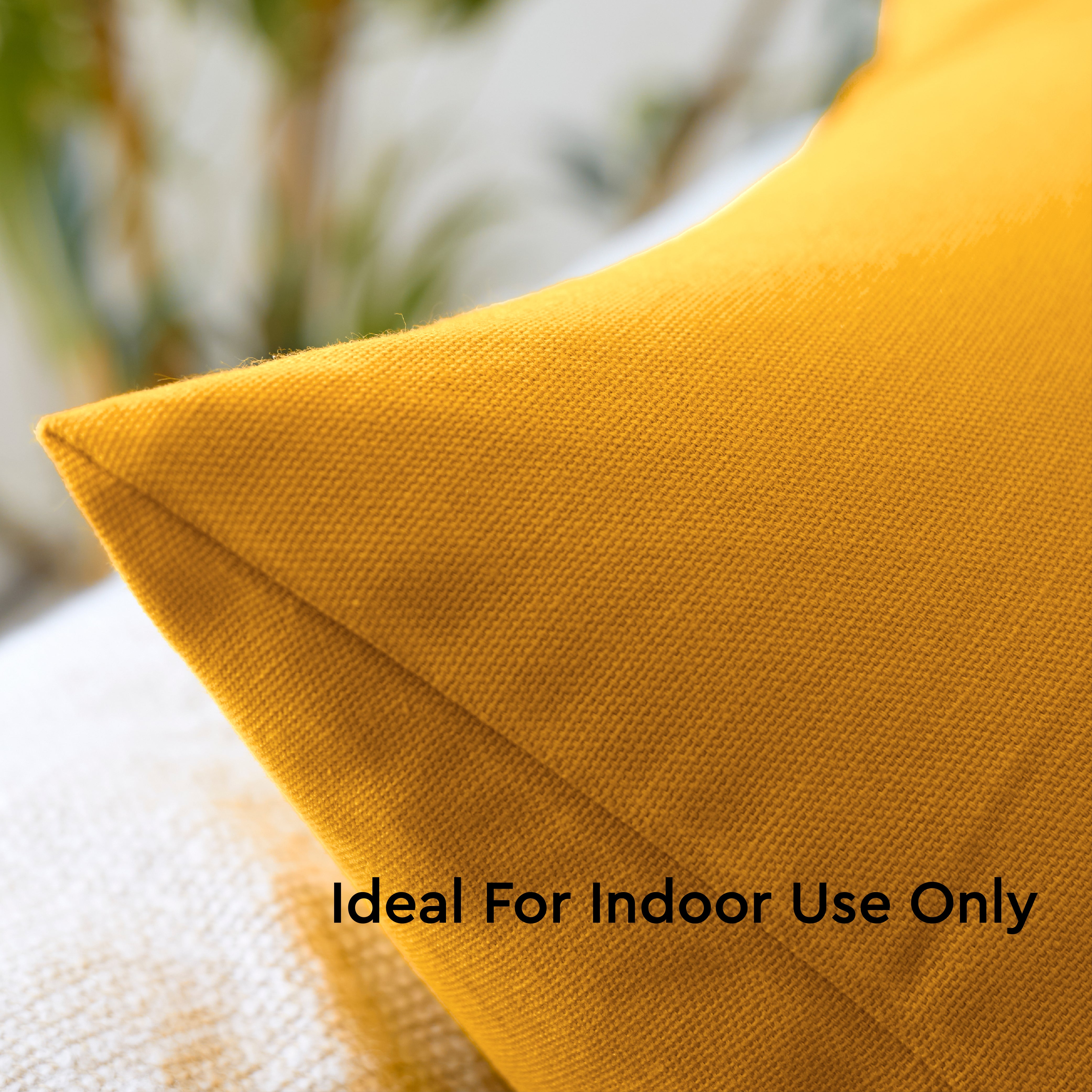 Cotton Canvas Cushion Cover