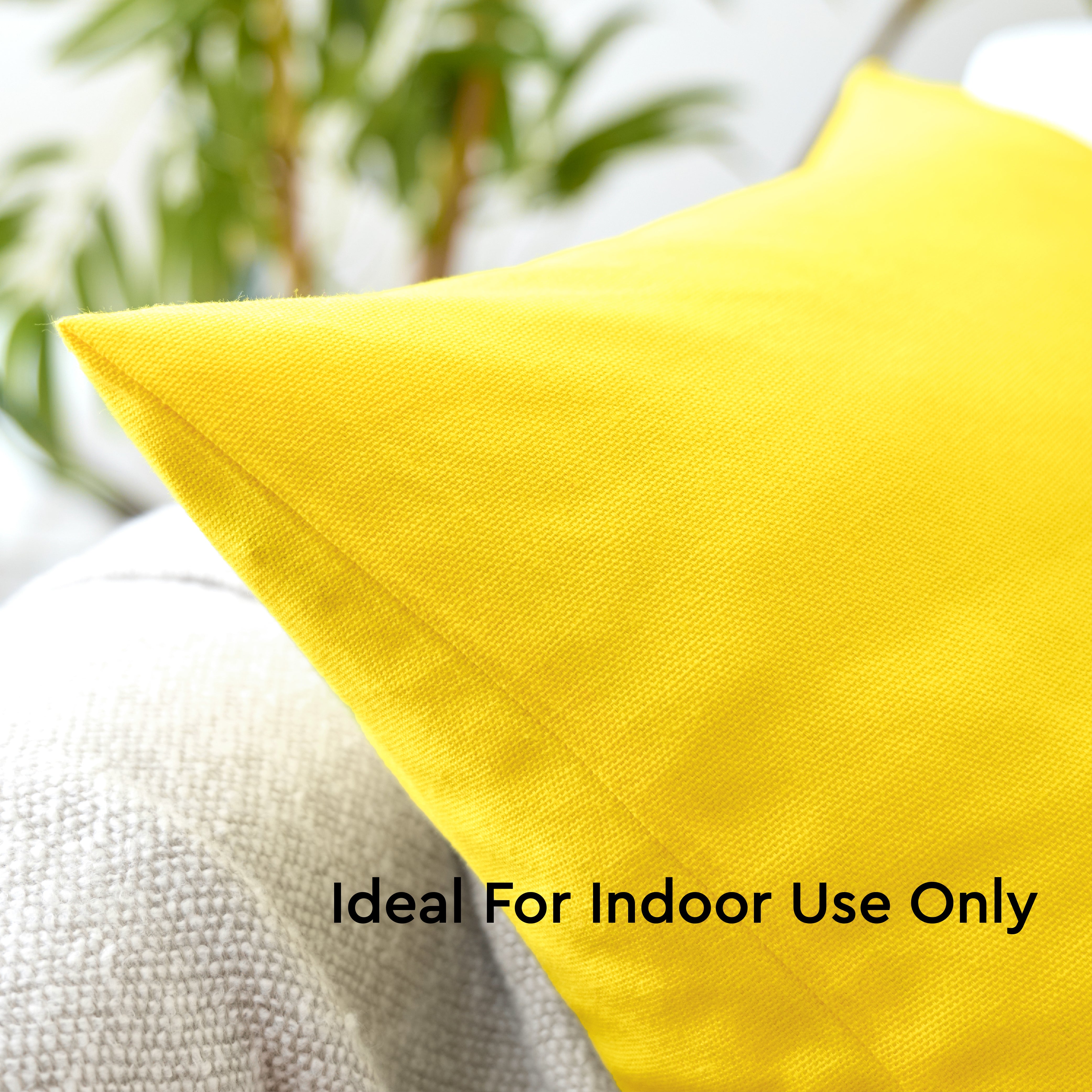 Cotton Canvas Cushion Cover