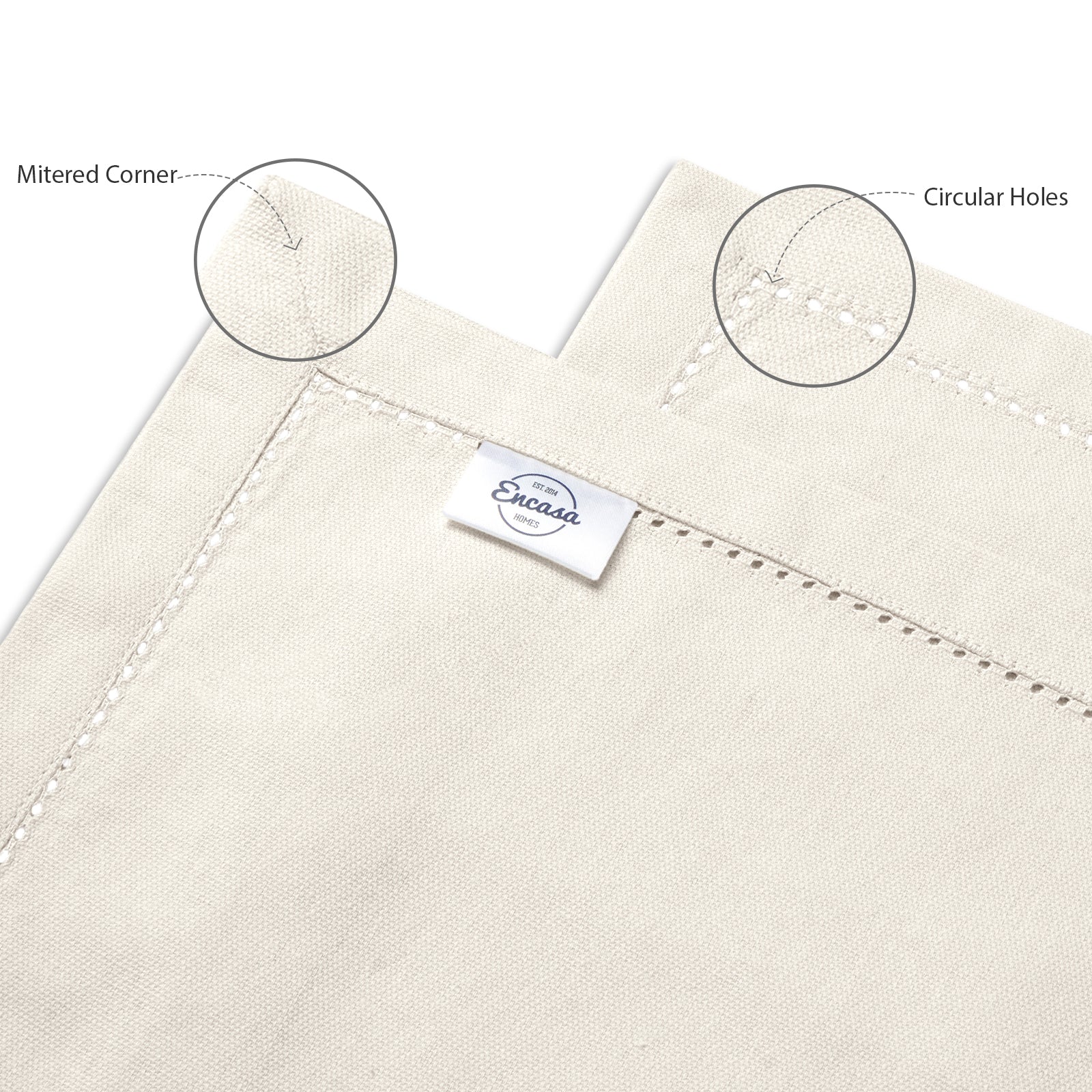 Cotton Natural Placemat (Pack of 4)