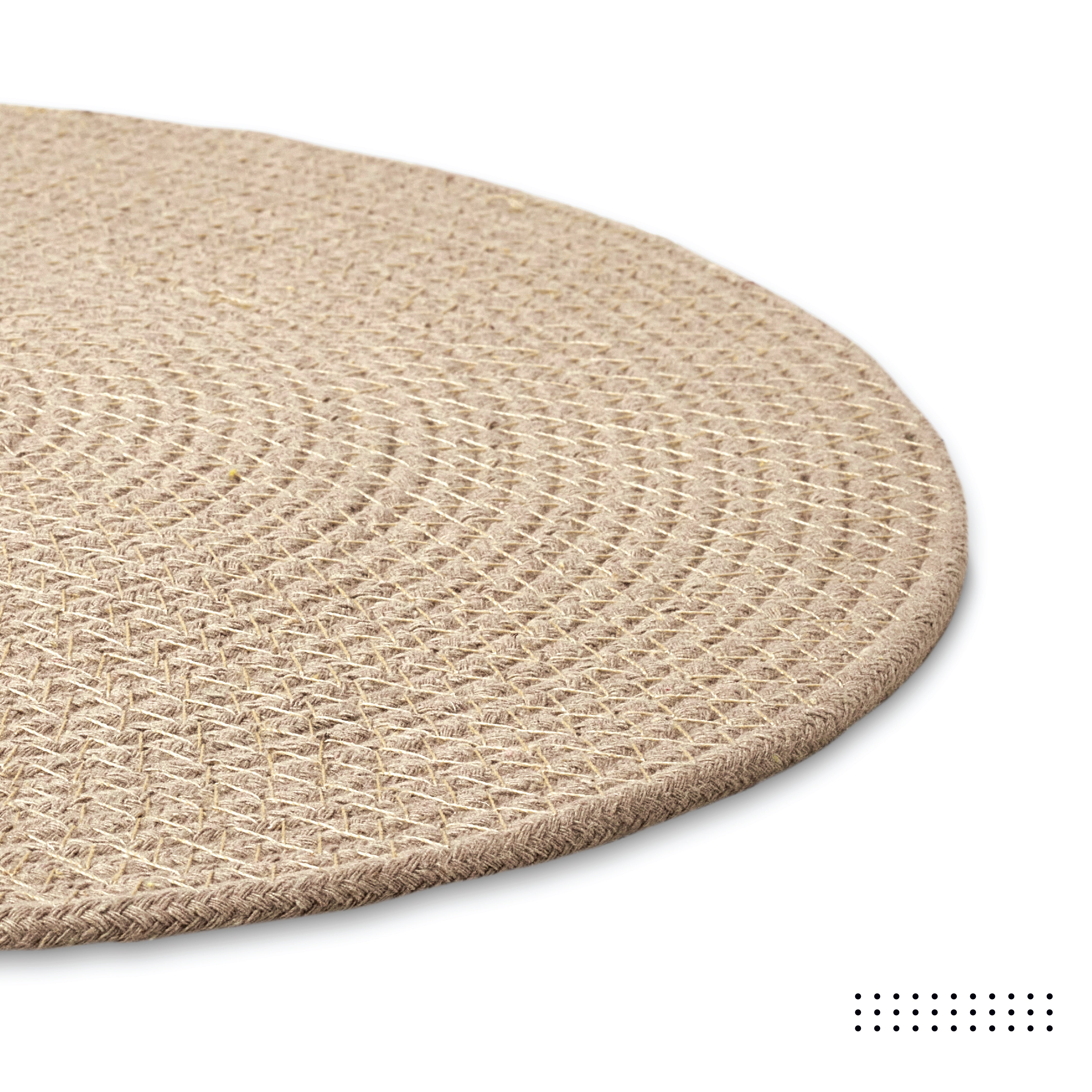 Cotton Beige Placemat (Pack of 6)