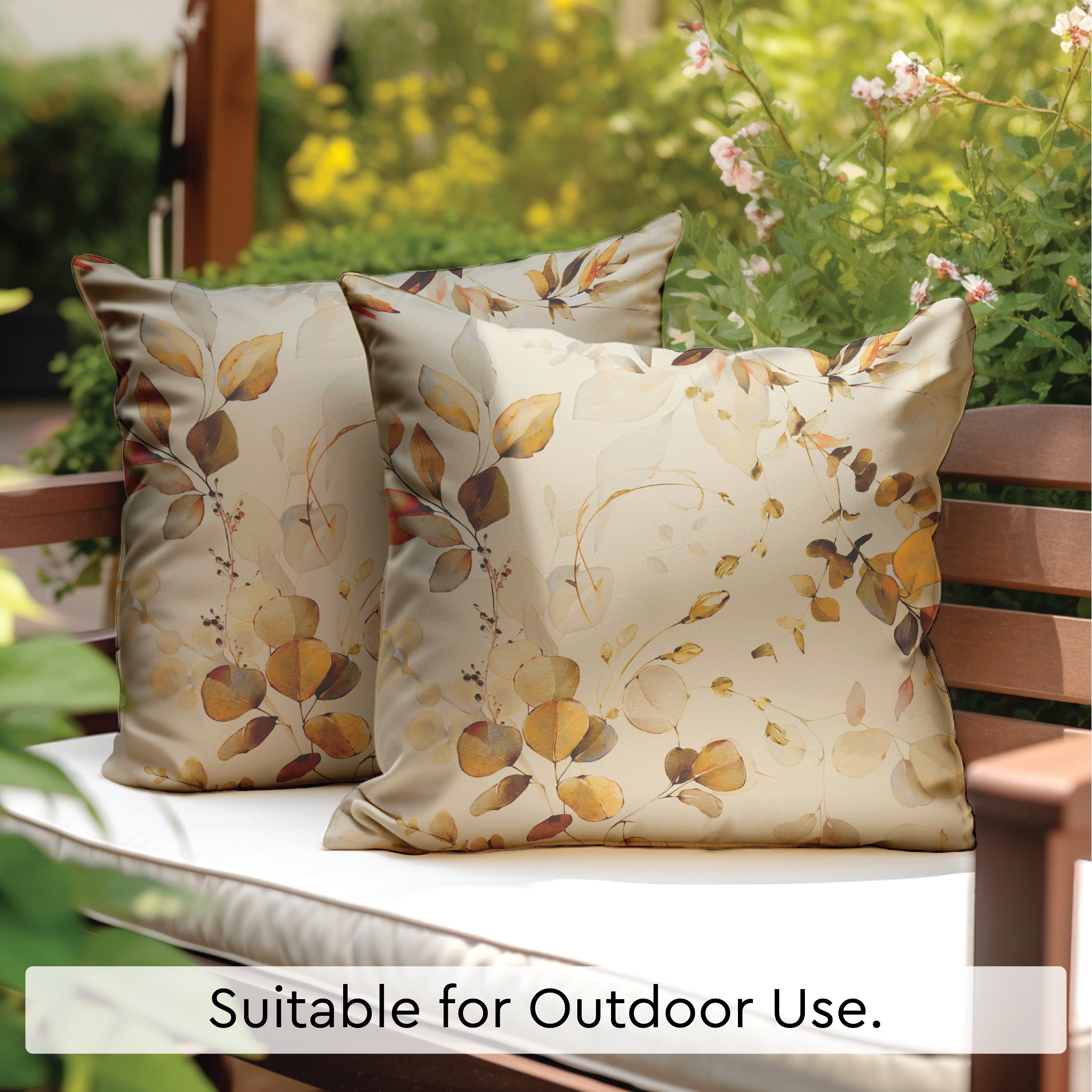 Blackout L1 Gold Cushion Cover (Pack of 2)