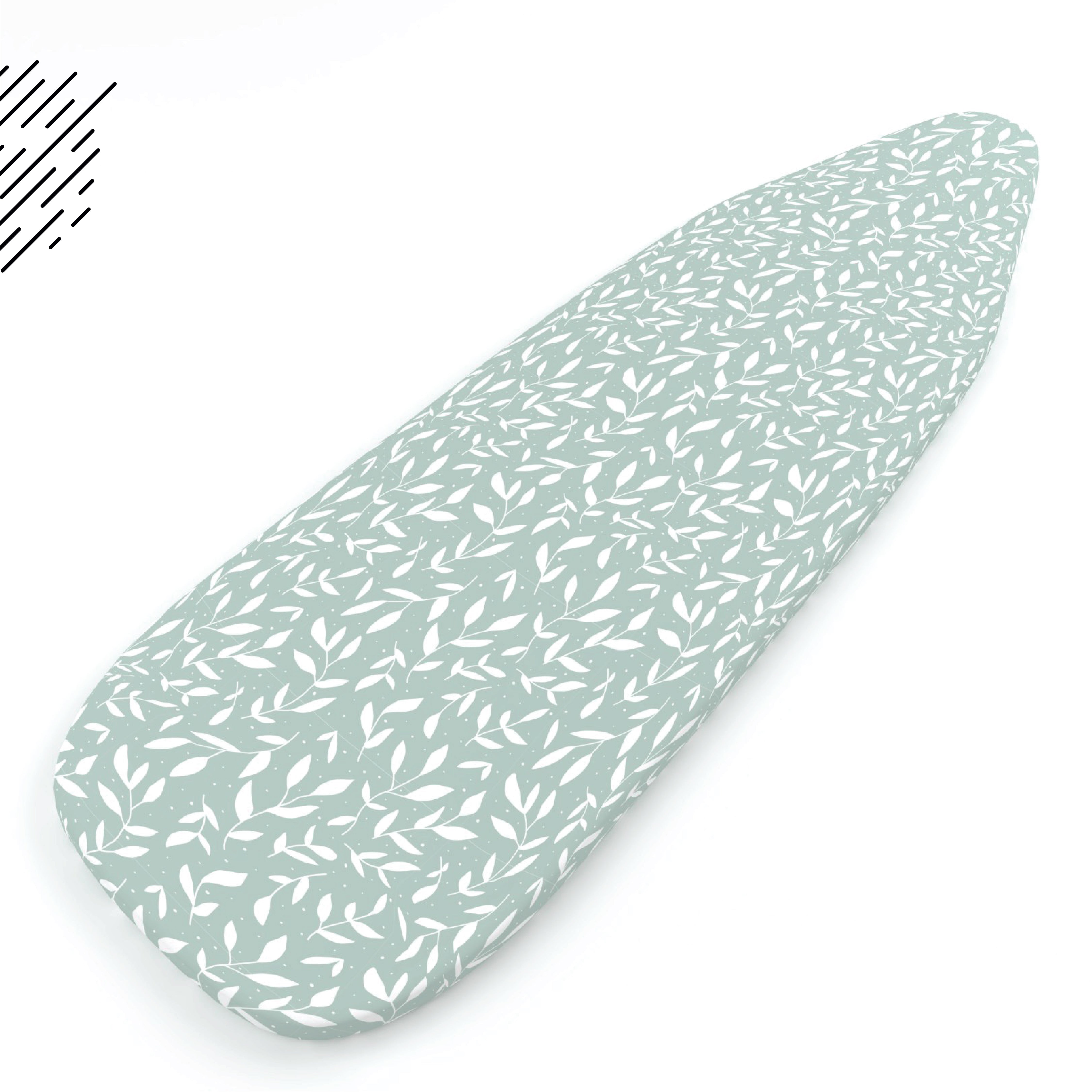 Green Leaflet Ironing Board Cover