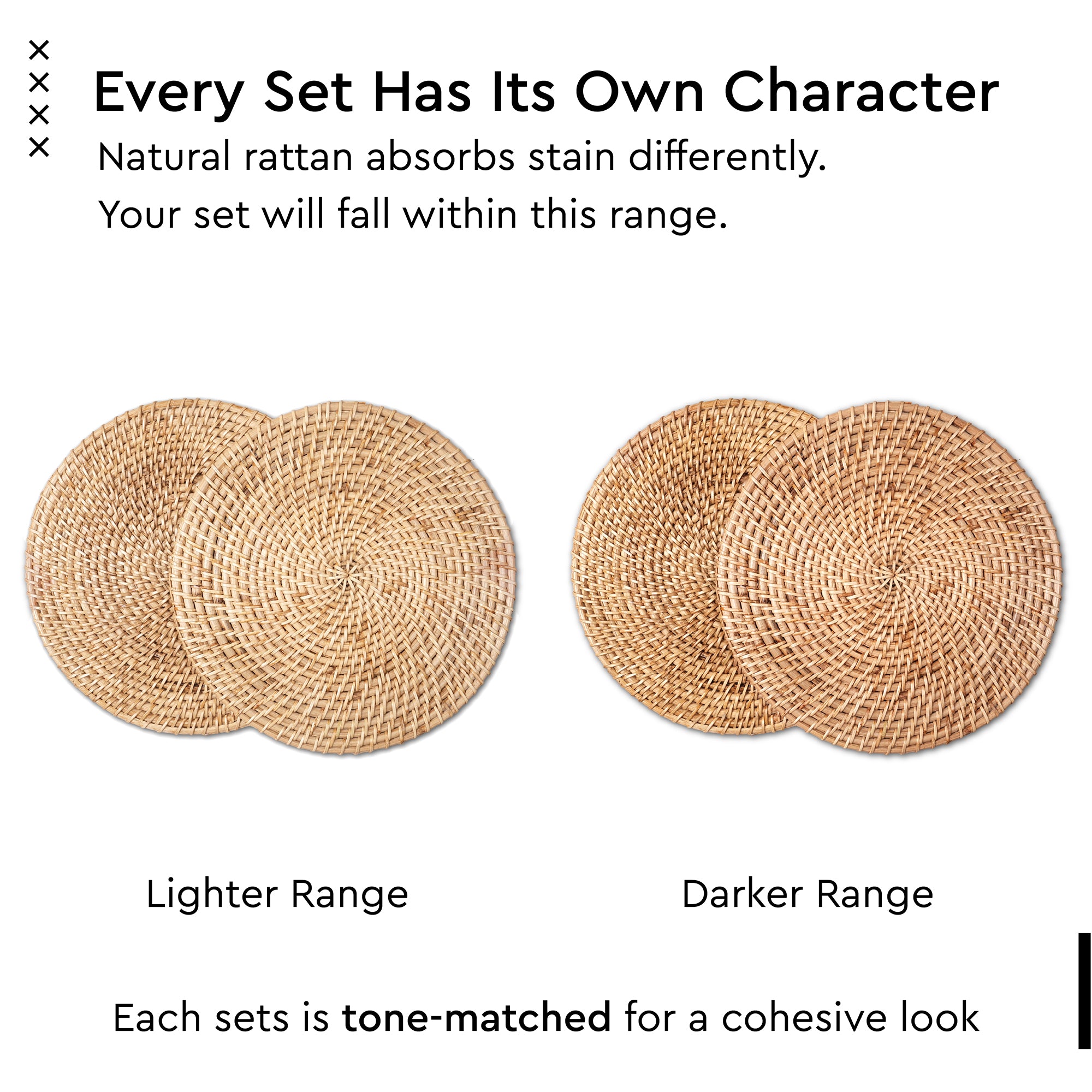 Rattan Cane Natural Placemat