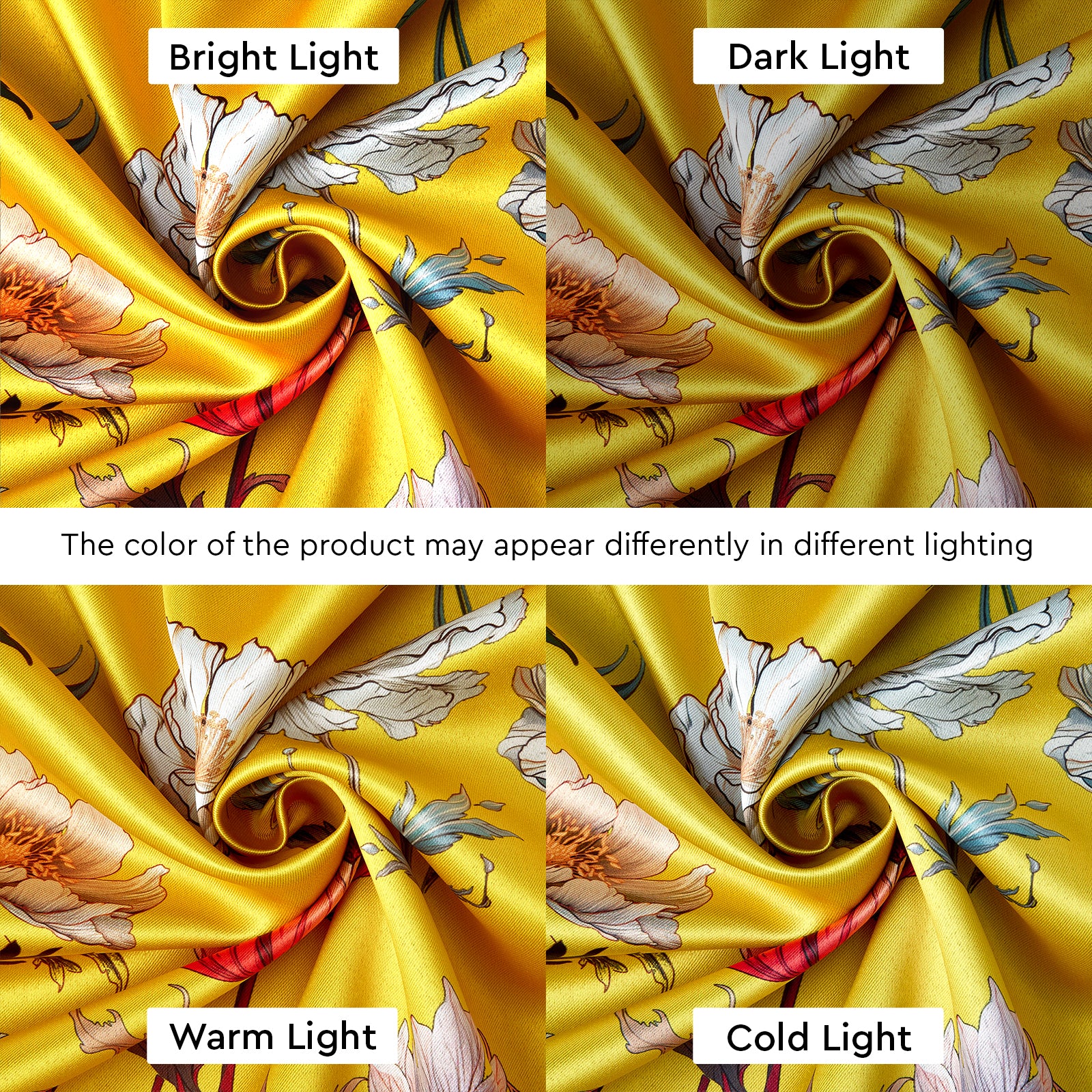 Blackout Polyester J2 Yellow Curtain (Pack of 2)