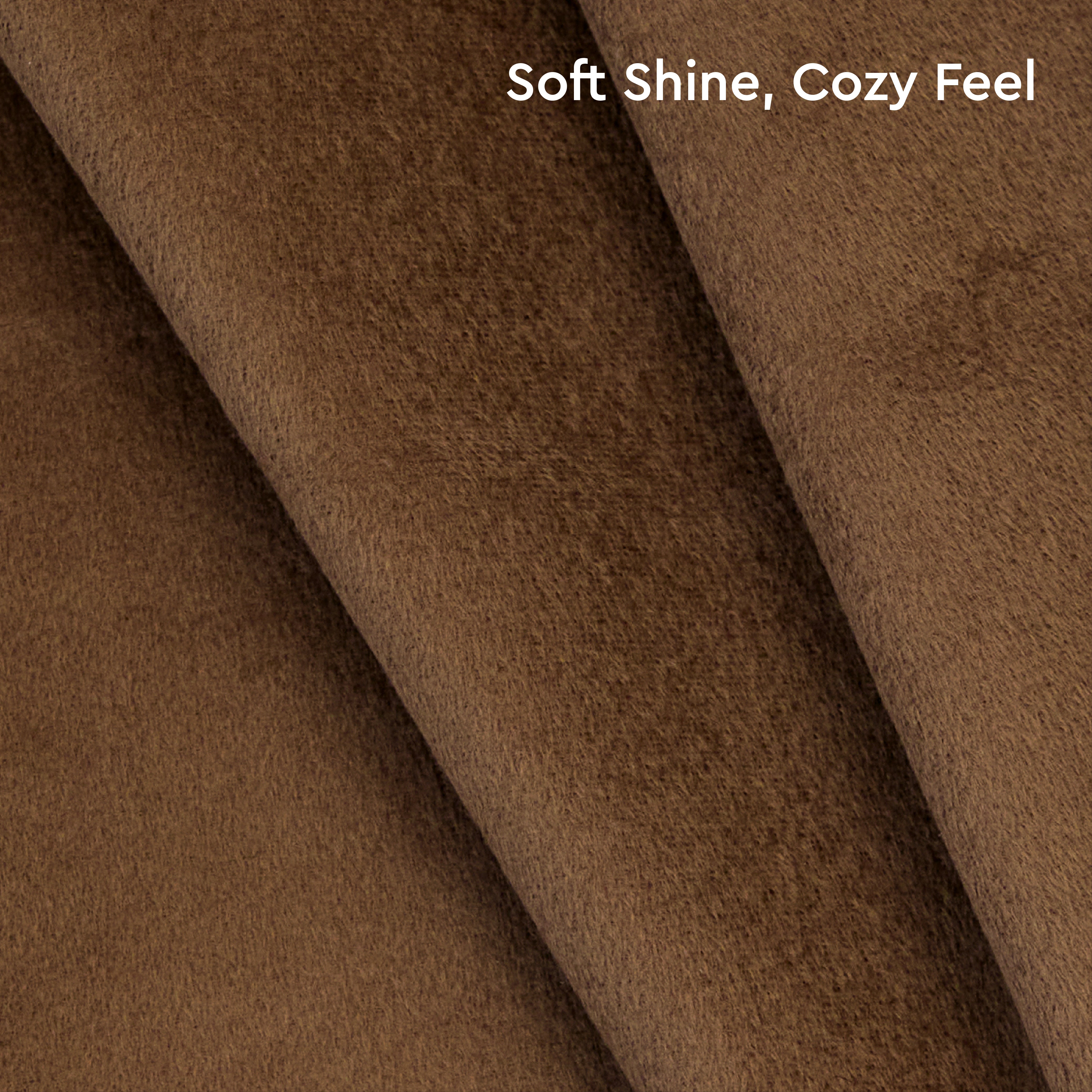 Velvet Brown Cushion Cover (Pack of 2)