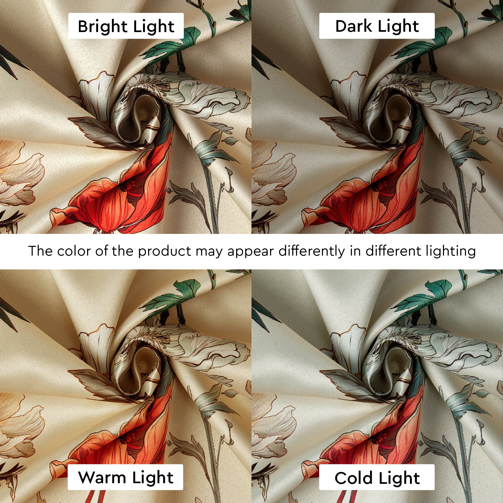 Blackout Polyester J2 Beige Curtain (Pack of 2)