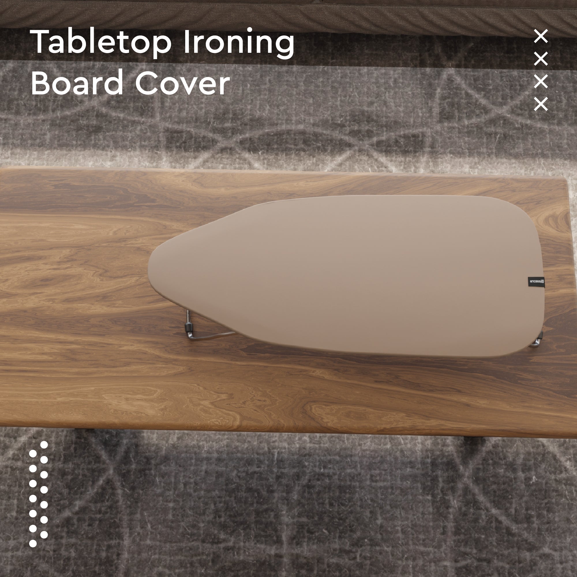Canvas Beige Ironing Board Cover