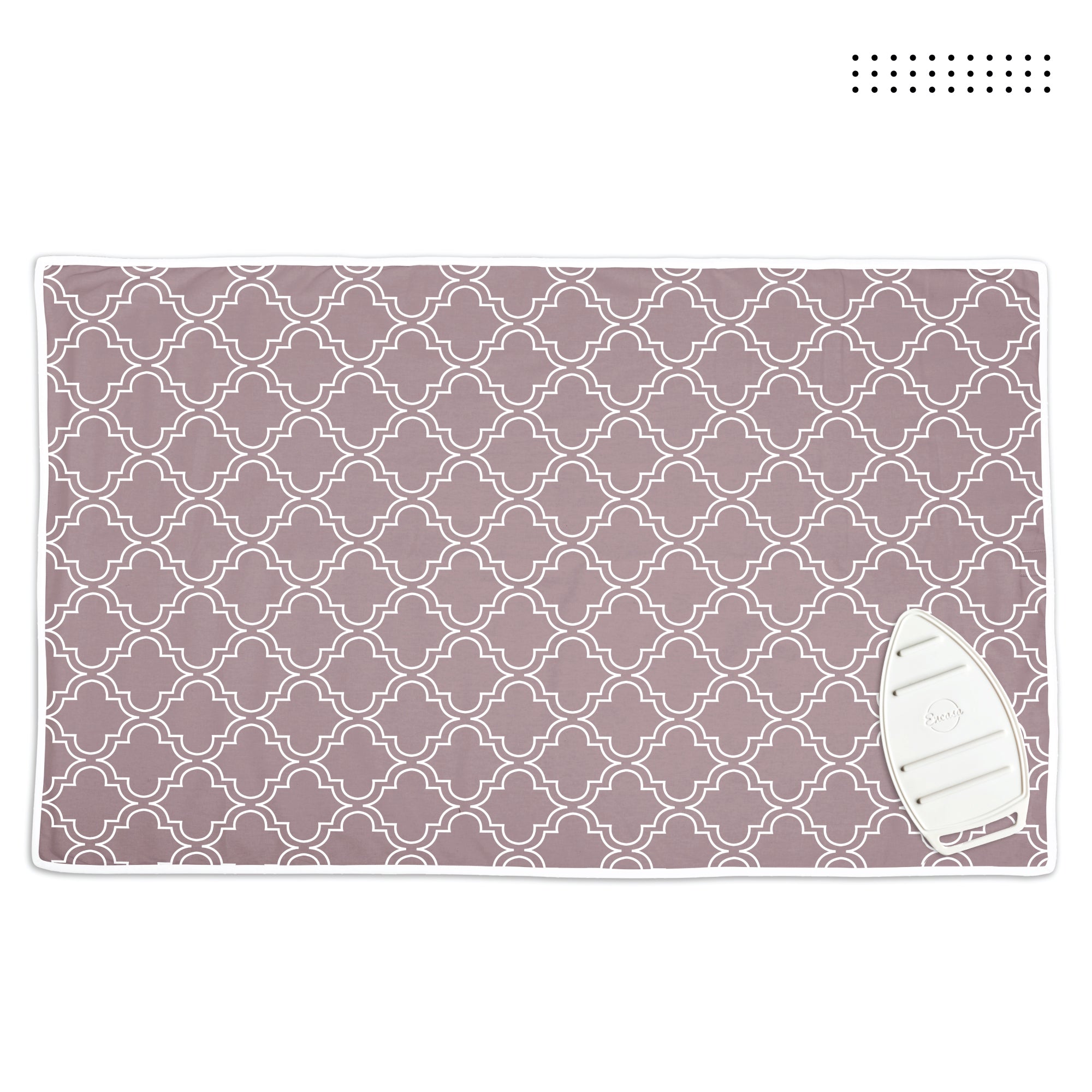 Mauve Tiles Ironing Mat (Pack of 1)