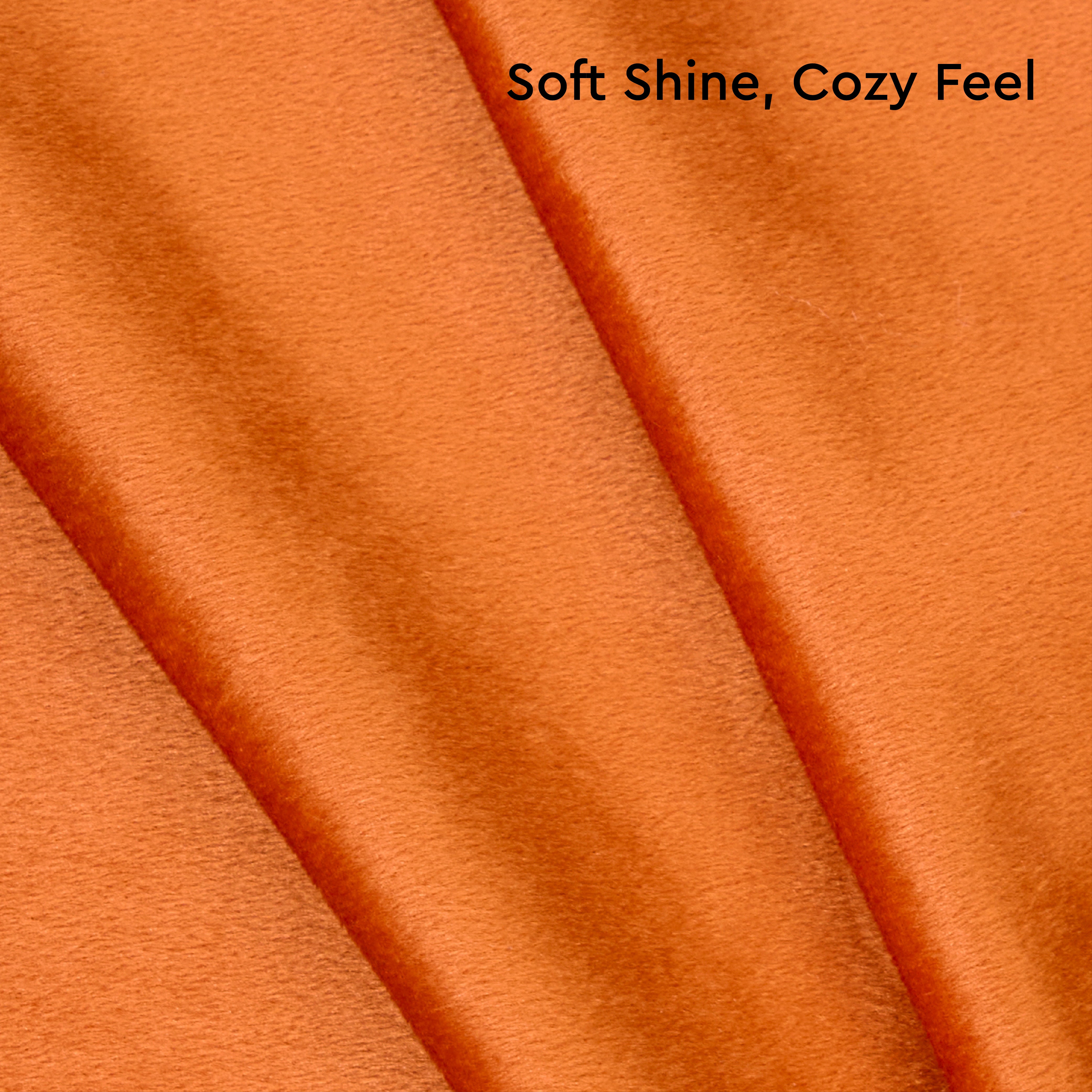 Velvet Orange Cushion Cover (Pack of 2)