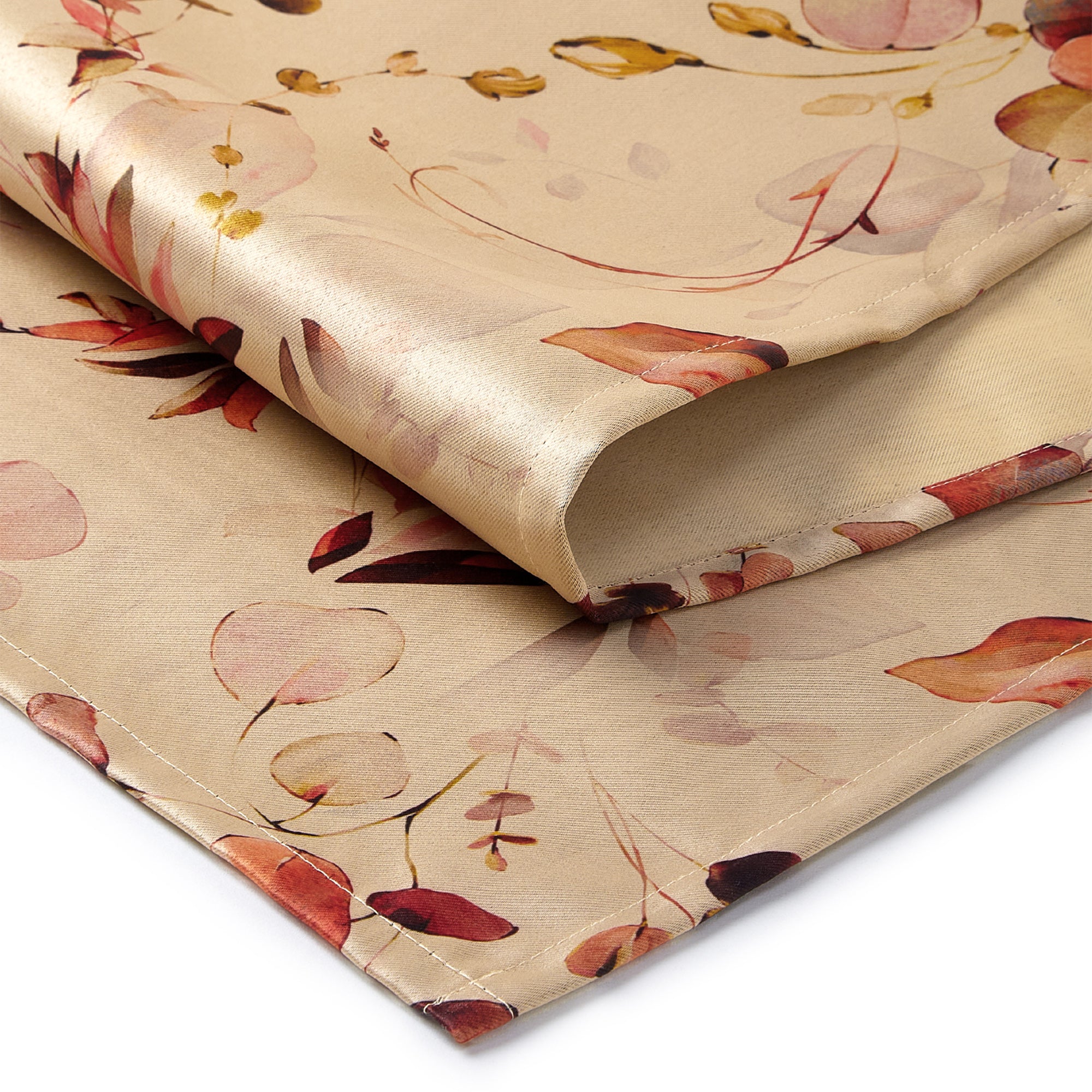 Blackout Polyester L1 Orange Table Runner (Pack of 1)