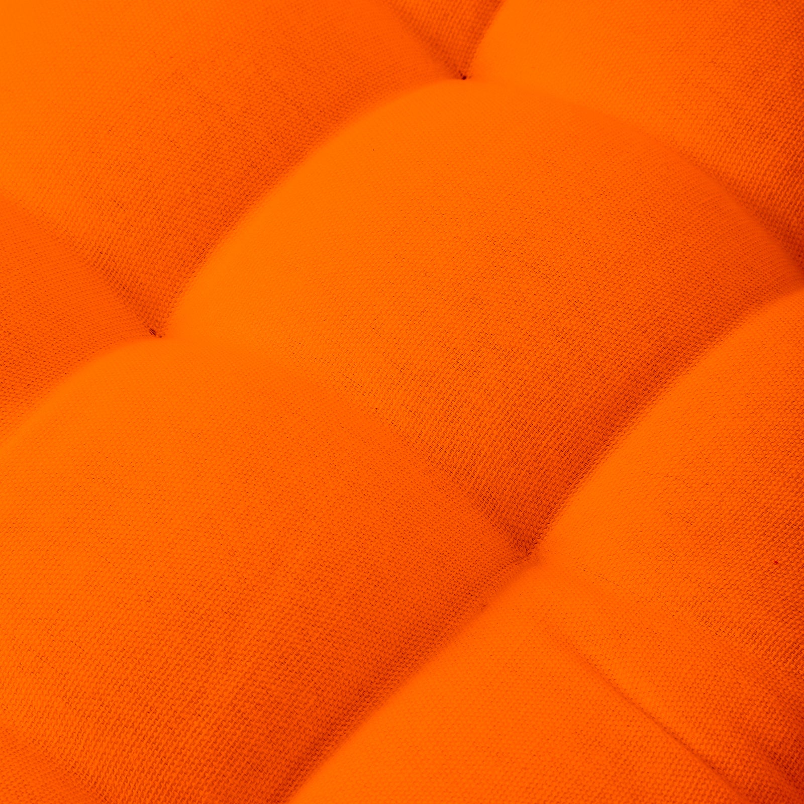 Cotton Orange Chairpad (Pack of 2)