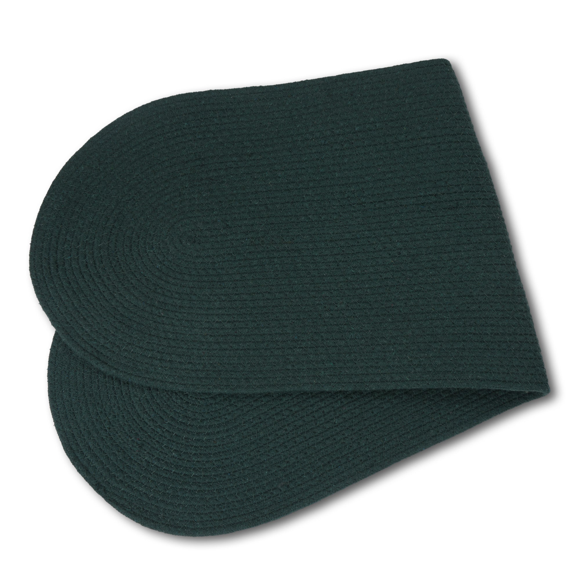Cotton Dark Green Table Runner (Pack of 1)