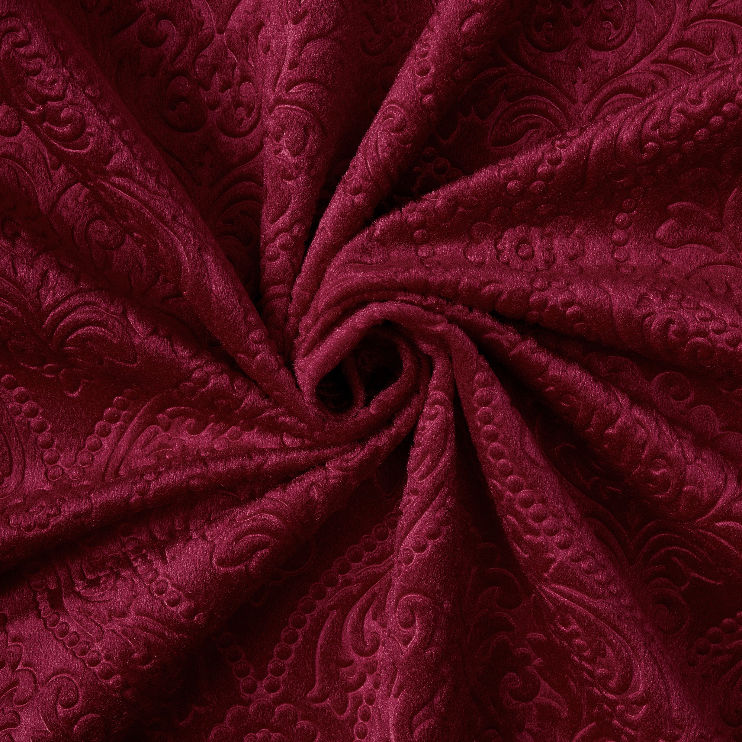 Embossed Velvet Fabric Material By Meter | Sofa Cloth Material | Unstitched Fabric For Making Cushion Cover, Sofa Cover, Backdrop| 175 GSM, Width 54 Inches | Order By Meter