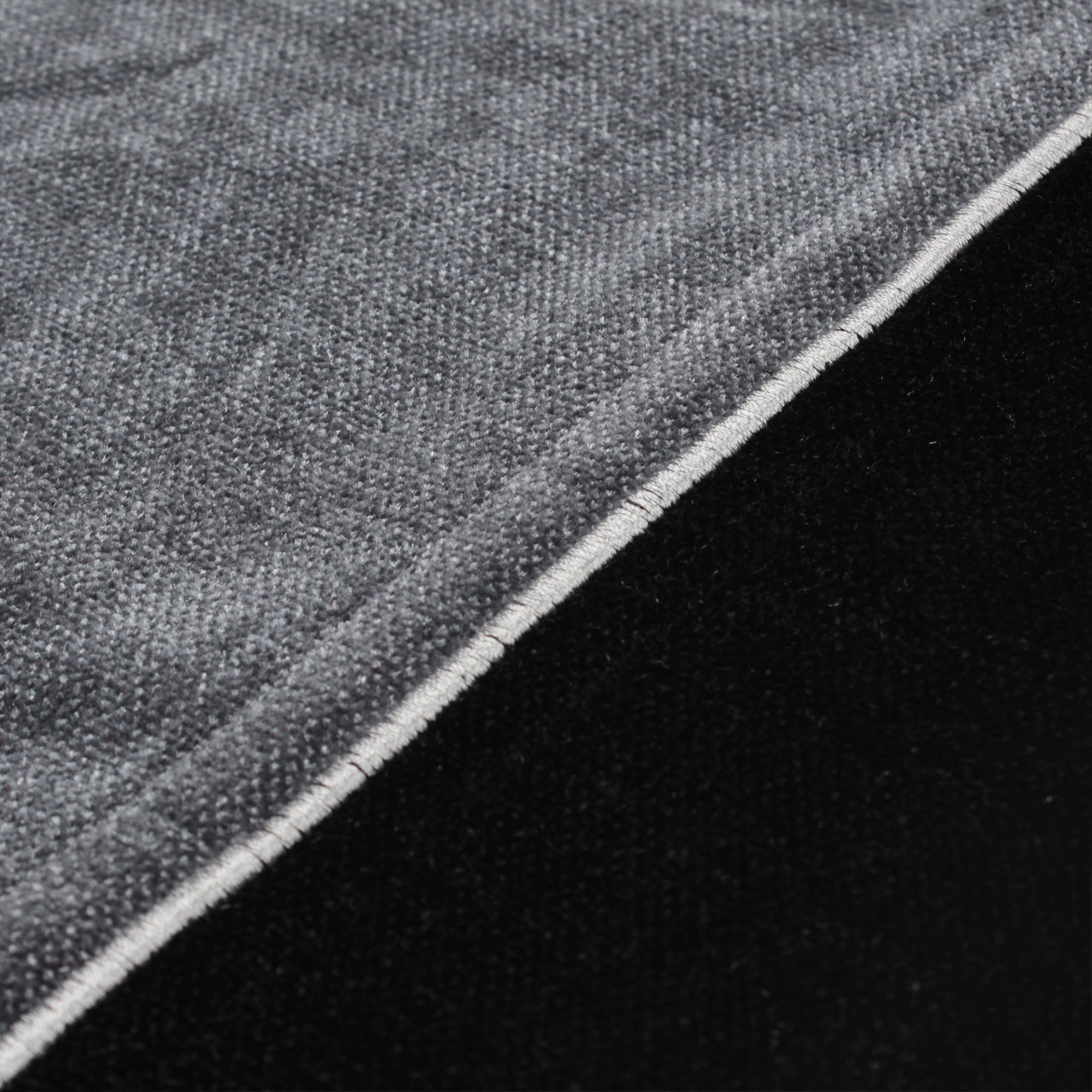 Cotton Black & Denim Table Runner (Pack of 1)