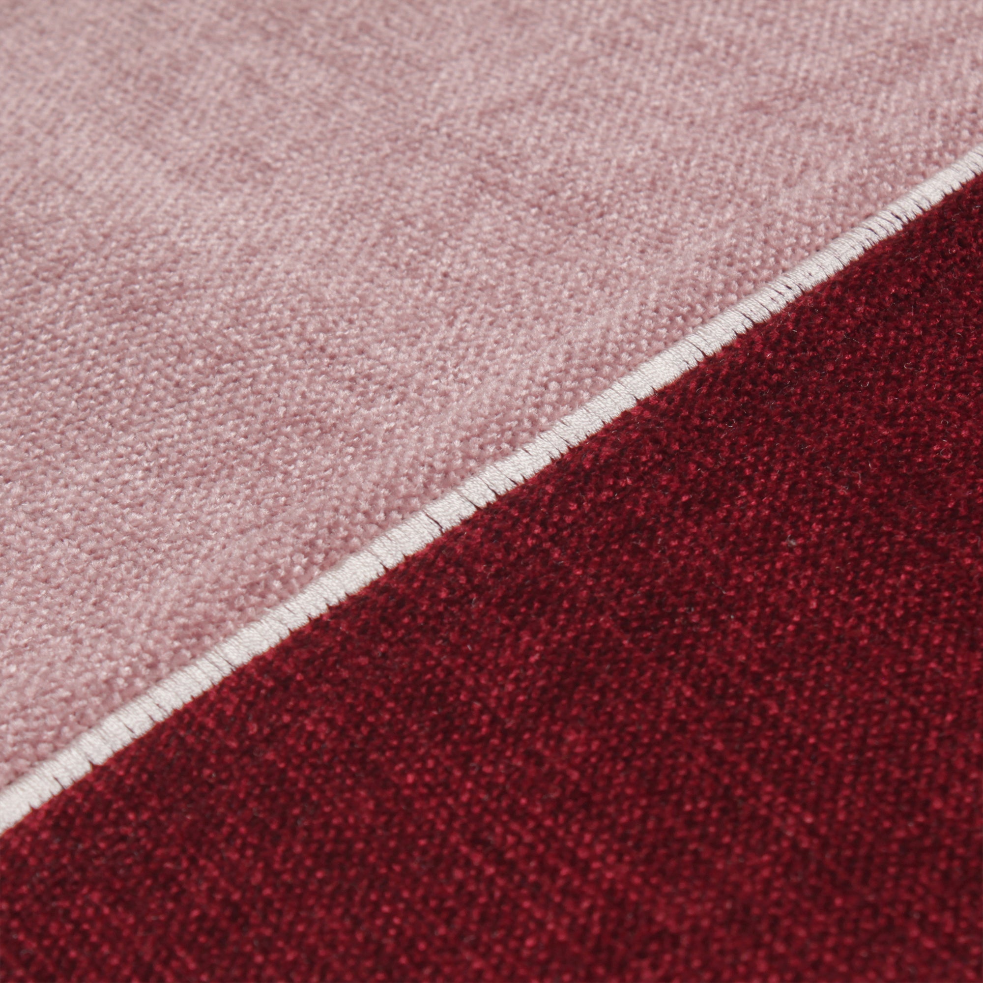Cotton Buff & Maroon Table Runner (Pack of 1)
