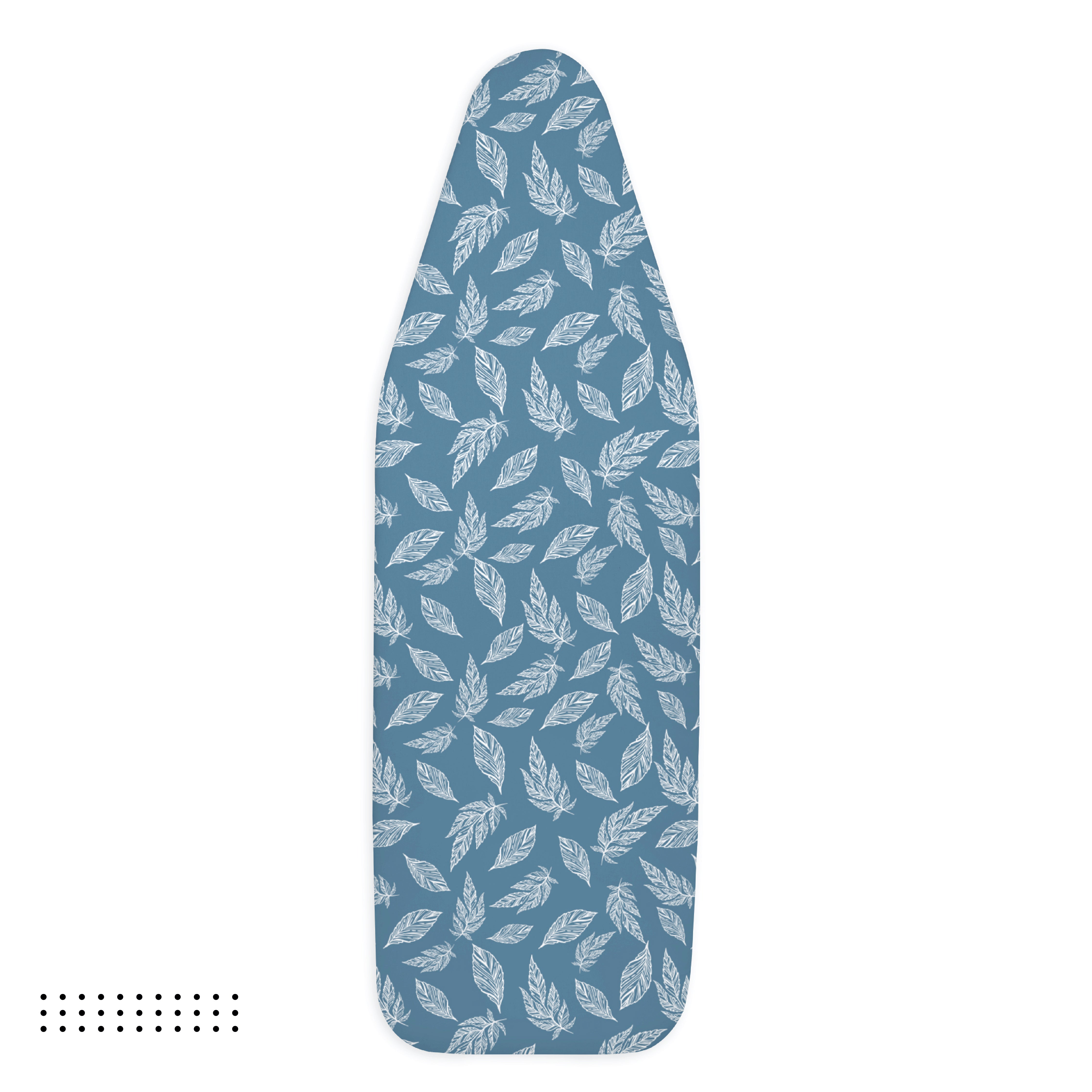 Big Leaves Blue Ironing Board Cover