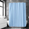 Polyester Blue Shower Curtain (Pack of 1)