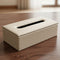 PU Leather Cream Tissue Box (Pack of 1)