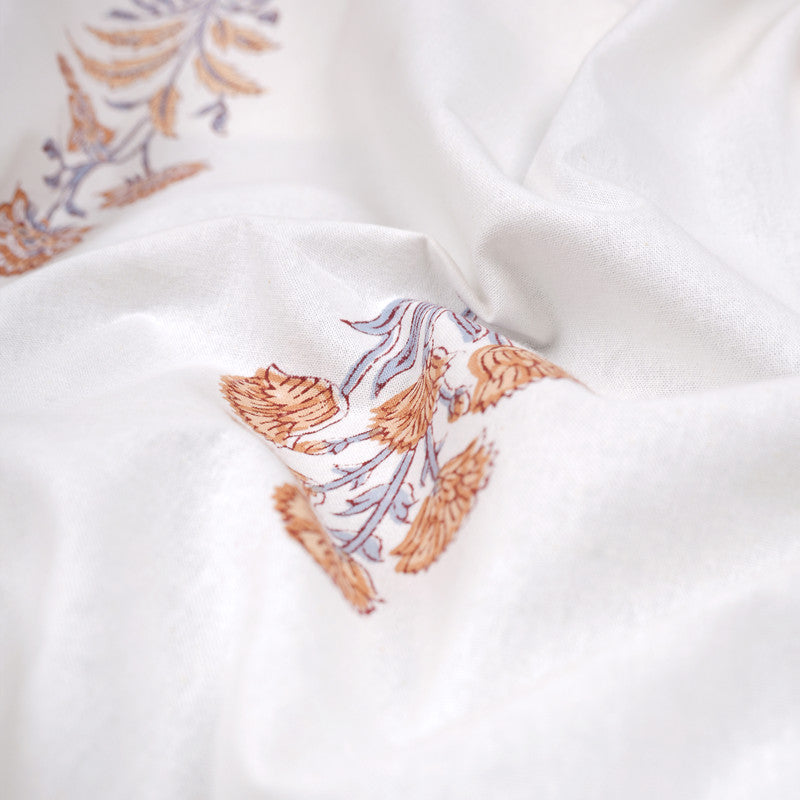 Jaipuri Hand block Print Cotton Rosebush Tablecloth