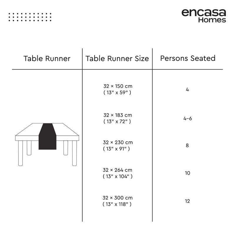 cotton table runner
