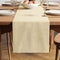 Chenille Natural Table Runner