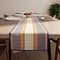 Madur Kathi Blue Table Runner (Pack of 1)
