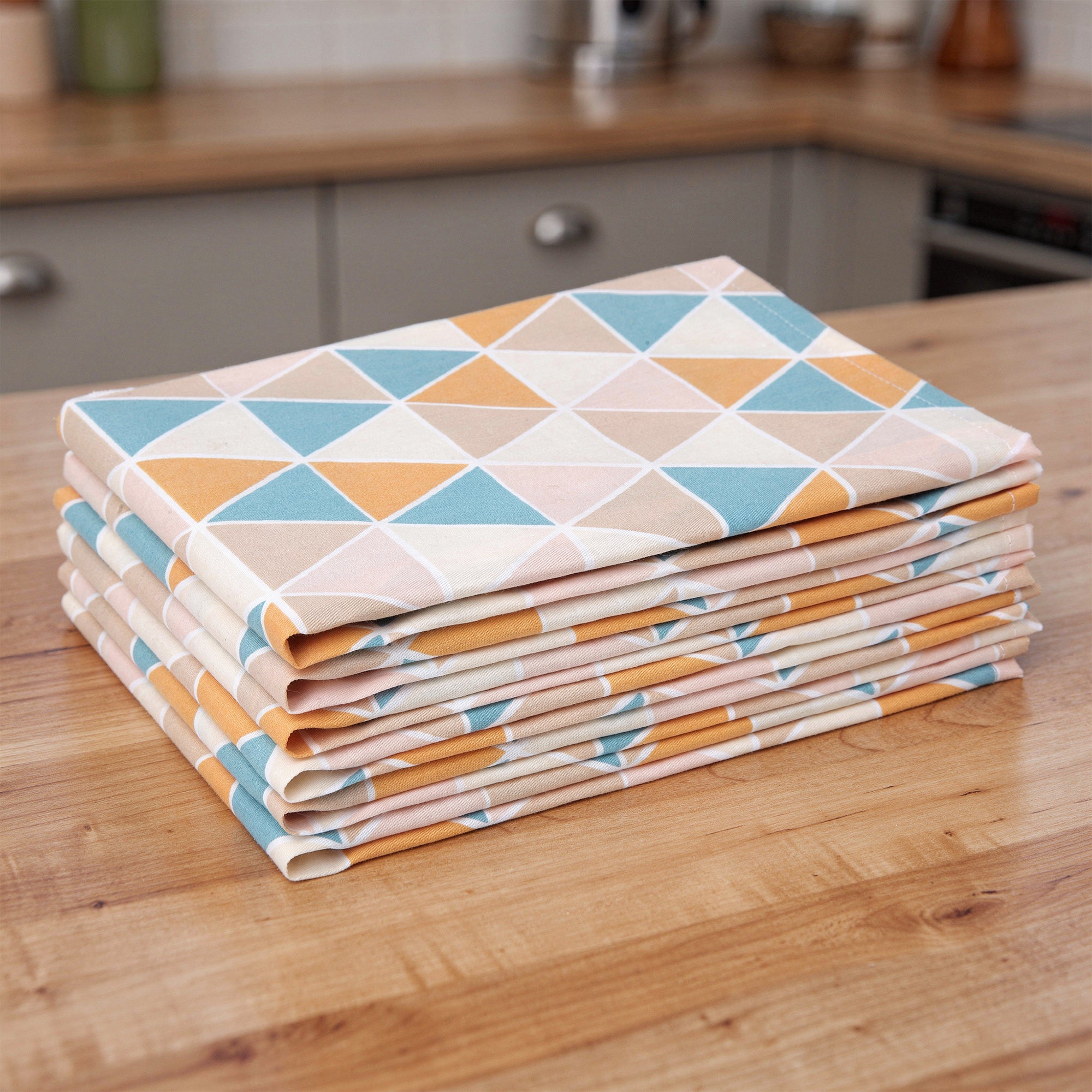 Cotton Triangles Table Napkin