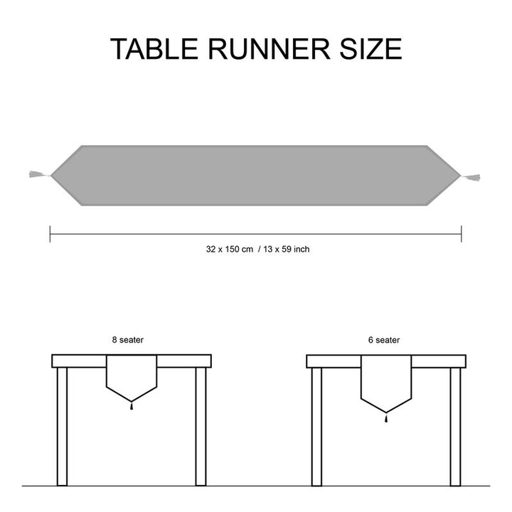 cotton table runner