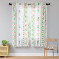 polyester window curtains