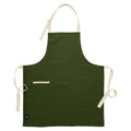 Cotton Leaf Green Apron (Pack of 1)