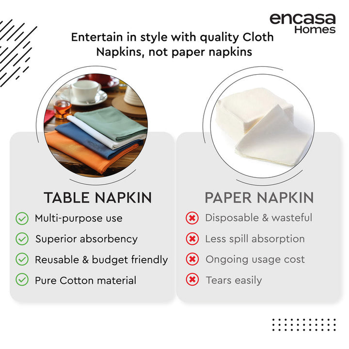 cotton table napkins