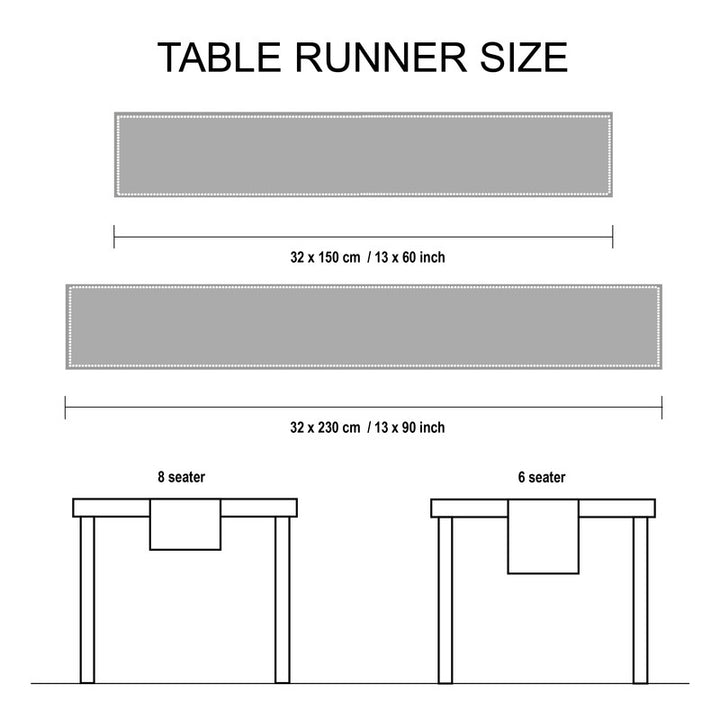 cotton table runner