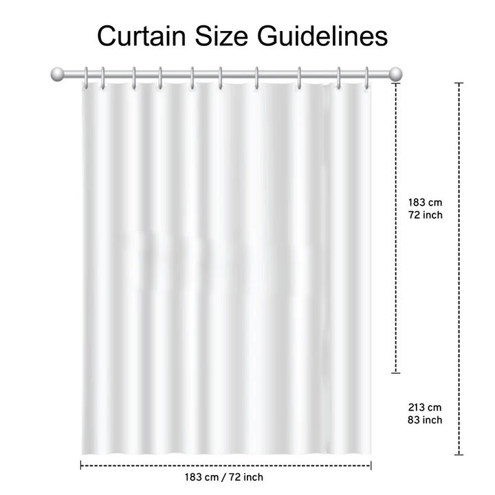 polyester shower curtain