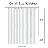 polyester shower curtain