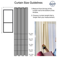 cotton long door curtains