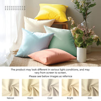 cotton throw cushion covers