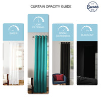 cotton long door curtain