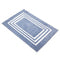 Microfibre Blue Bathmat (Pack of 1)