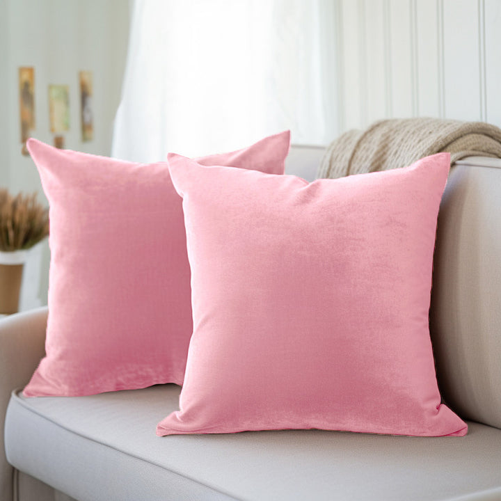 velvet throw cushion covers