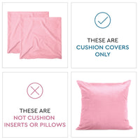 velvet throw cushion covers