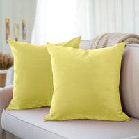 velvet throw cushion covers