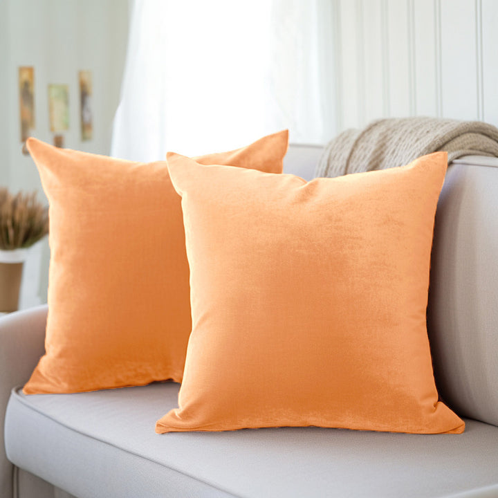 velvet throw cushion covers