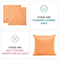 velvet throw cushion covers