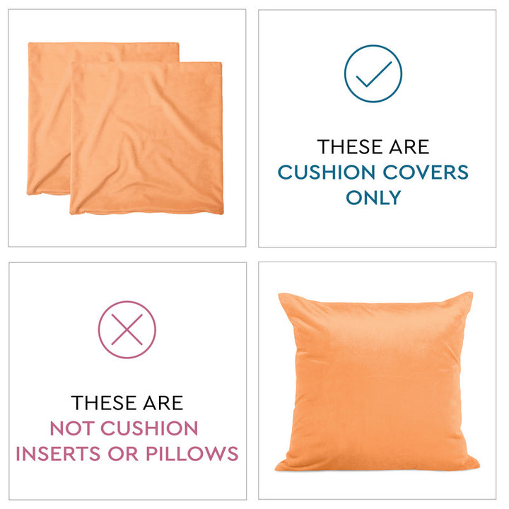 velvet throw cushion covers