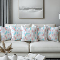 Micro Teardrops Lilac Cushion Cover