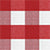 Cotton Buffalo Red Checks Table Cloth (Pack of 1)